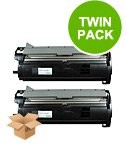 2 Multipack Epson S051056 High Quality Remanufactured Laser Toners. Includes 2 Black