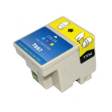 Epson T067 (C13T06704010) Colour, High Quality Remanufactured Ink Cartridge