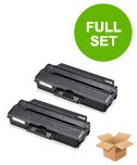 2 Multipack Samsung MLT-D103S High Quality  Laser Toners. Includes 2 Black
