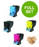 4 Multipack Epson S050590-93 BK/C/M/Y High Quality Remanufactured Laser Toners. Includes 1 Black, 1 Cyan, 1 Magenta, 1 Yellow