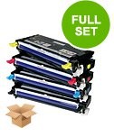 4 Multipack Dell 593-10289-92 BK/C/M/Y High Quality Remanufactured Laser Toners. Includes 1 Black, 1 Cyan, 1 Magenta, 1 Yellow