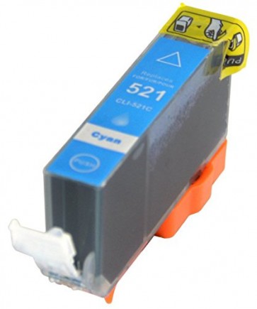 Canon CLI-521C Cyan, High Quality Compatible Ink Cartridge