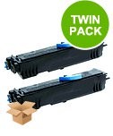 2 Multipack Epson S050521 High Quality Remanufactured Laser Toners. Includes 2 Black