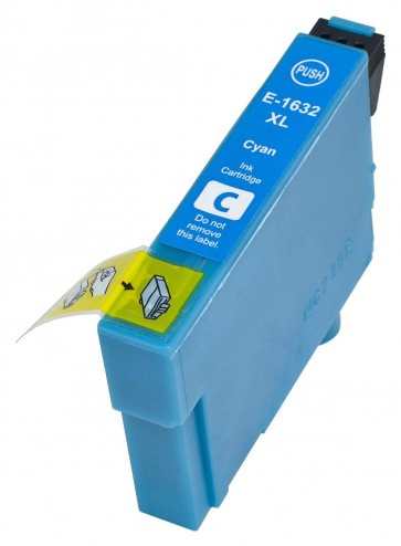 Epson 16 XL (C13T16324010) Cyan, High Yield Remanufactured Ink Cartridge