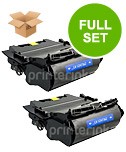 2 Multipack Lexmark 12A7365 High Quality Remanufactured Laser Toners. Includes 2 Black