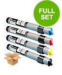 4 Multipack Epson S050038-41 BK/C/M/Y High Quality Remanufactured Laser Toners. Includes 1 Black, 1 Cyan, 1 Magenta, 1 Yellow