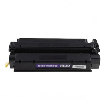 HP 15A (C7115A) Black, High Quality Remanufactured Laser Toner