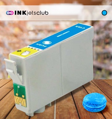 Epson T0322 (C13T03224010) Cyan, High Quality Remanufactured Ink Cartridge