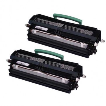 2 Multipack Lexmark 12A8305 High Quality Remanufactured Laser Toners. Includes 2 Black