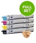 4 Multipack Xerox   106R01214-17 BK/C/M/Y High Quality Remanufactured Laser Toners. Includes 1 Black, 1 Cyan, 1 Magenta, 1 Yellow