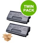 2 Multipack Epson S051016 High Quality Remanufactured Laser Toners. Includes 2 Black