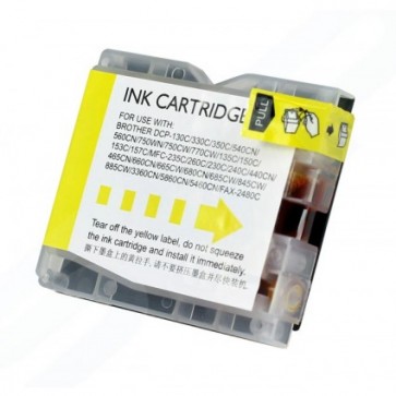 Brother LC970Y Yellow, High Quality Compatible Ink Cartridge