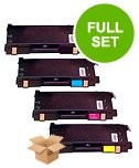 4 Multipack Xerox   006R90303-06 BK/C/M/Y High Quality Remanufactured Laser Toners. Includes 1 Black, 1 Cyan, 1 Magenta, 1 Yellow