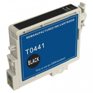 Epson T0441 (C13T04414010) Black, High Quality Remanufactured Ink Cartridge