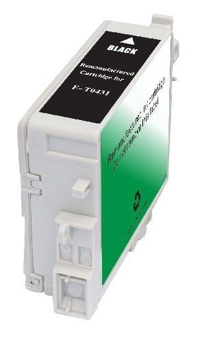 Epson T0431 (C13T04314010) Black, High Yield Remanufactured Ink Cartridge