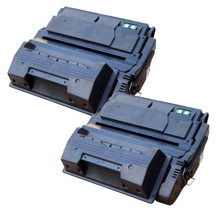 2 Multipack HP 39X (Q1339X) High Quality Remanufactured Laser Toners. Includes 2 Black
