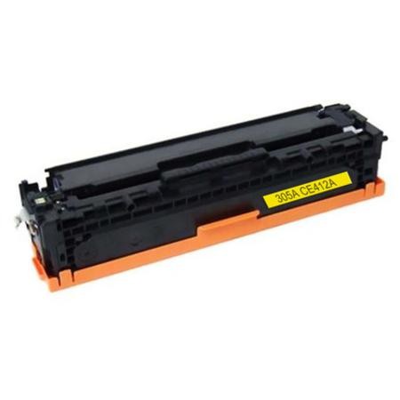 HP 305A (CE412A) Yellow, High Quality Remanufactured Laser Toner