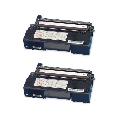 2 Multipack Epson S050583 High Quality Remanufactured Laser Toners. Includes 2 Black