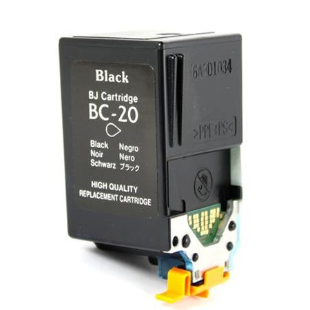 Canon BC-20 Black, High Quality Remanufactured Ink Cartridge