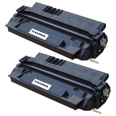 2 Multipack HP 29X (C4129X) High Quality Remanufactured Laser Toners. Includes 2 Black