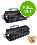 2 Multipack Lexmark E450A11E High Quality Remanufactured Laser Toners. Includes 2 Black