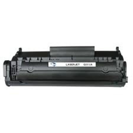 HP 12A (Q2612A) Black, High Quality Remanufactured Laser Toner