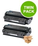 2 Multipack HP 61X (C8061X) High Quality Remanufactured Laser Toners. Includes 2 Black
