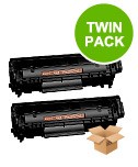 2 Multipack Canon FX-10 High Quality Remanufactured Laser Toners. Includes 2 Black