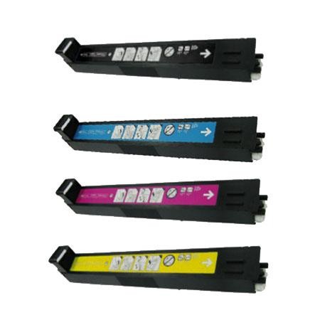 4 Multipack HP 823A/824A (CB380A/CB381A-83A) High Quality Remanufactured Laser Toners. Includes 1 Black, 1 Cyan, 1 Magenta, 1 Yellow