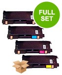 4 Multipack Xerox   106R00680-84 BK/C/M/Y High Quality Remanufactured Laser Toners. Includes 1 Black, 1 Cyan, 1 Magenta, 1 Yellow