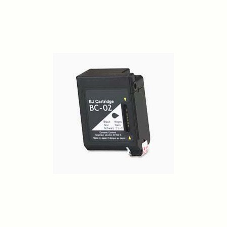 Canon BC-02 Black, High Quality Remanufactured Ink Cartridge