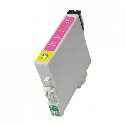 Epson T0486 (C13T04864010) LightMagenta, High Quality Remanufactured Ink Cartridge