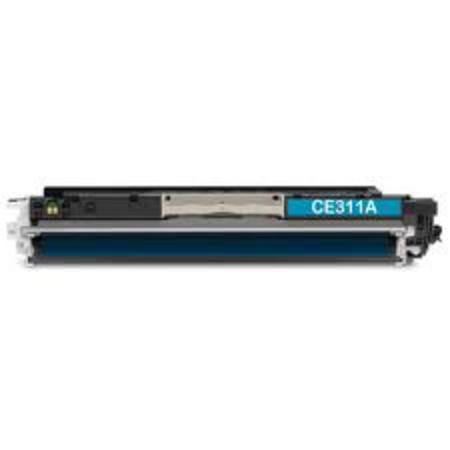 HP 126A (CE311A) Cyan, High Quality Remanufactured Laser Toner