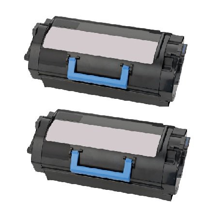2 Multipack Dell 593-11187 (GDFKW) High Quality Remanufactured Laser Toners. Includes 2 Black