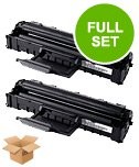 2 Multipack Dell 593-10109 High Quality Remanufactured Laser Toners. Includes 2 Black