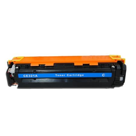 HP 128A (CE321A) Cyan, High Quality Remanufactured Laser Toner