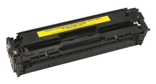 HP 125A (CB542A) Yellow, High Quality Remanufactured Laser Toner