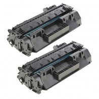 2 Multipack HP 83A (CF283A) High Quality Remanufactured Laser Toners. Includes 2 Black