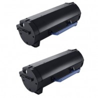 2 Multipack Dell 593-11167 (C3NTP) High Quality Remanufactured Laser Toners. Includes 2 Black