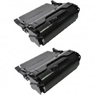 2 Multipack Lexmark T650H11E High Quality Remanufactured Laser Toners. Includes 2 Black