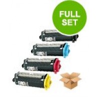 4 Multipack Epson S051158-61 BK/C/M/Y High Quality Remanufactured Laser Toners. Includes 1 Black, 1 Cyan, 1 Magenta, 1 Yellow