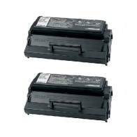 2 Multipack Lexmark 08A0478 High Quality Remanufactured Laser Toners. Includes 2 Black