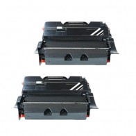 2 Multipack Lexmark 64416XE High Quality Remanufactured Laser Toners. Includes 2 Black