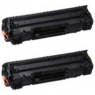 2 Multipack Canon 737 High Quality Remanufactured Laser Toners. Includes 2 Black