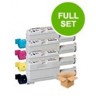 4 Multipack Xerox   106R01218-21 BK/C/M/Y High Quality Remanufactured Laser Toners. Includes 1 Black, 1 Cyan, 1 Magenta, 1 Yellow