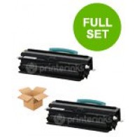 2 Multipack Lexmark X340H11G High Quality Remanufactured Laser Toners. Includes 2 Black