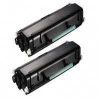 2 Multipack Dell 593-11055 High Quality Remanufactured Laser Toners. Includes 2 Black