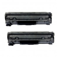 2 Multipack HP 83X (CF283X) High Quality Remanufactured Laser Toners. Includes 2 Black