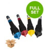 4 Multipack Xerox   16167800-8100 BK/C/M/Y High Quality Remanufactured Laser Toners. Includes 1 Black, 1 Cyan, 1 Magenta, 1 Yellow