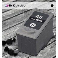 Canon PG-40 Black, High Quality Remanufactured Ink Cartridge
